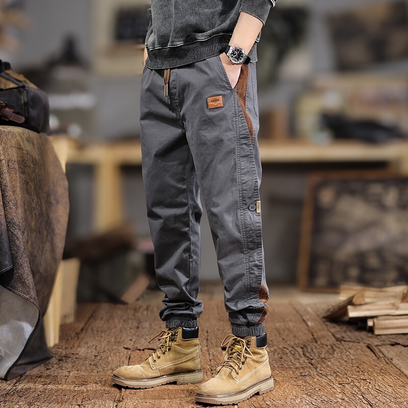 Spring and Autumn Stretch Jeans for Men, Loose Casual Long Pants, Trendy Brand Autumn Harem Leggings Nine-Point Pants Spring and Autumn Stretch Jeans for Men, Loose Casual Long Pants, Trendy Brand Autumn Harem Leggings Nine-Point Pants