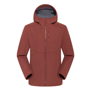 Bird Home Same Style New Style Soft Shell Rusk Clothes for Men and Women Autumn and Winter Windproof Waterproof Fleece Single Coat Mountain Climbing Soft Shell Clothes