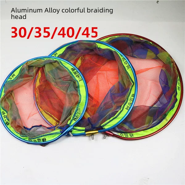 Wholesale Outdoor Fishing Thickened Aluminum Alloy Net Head, Competition Net Head, Large Silicone Fish Net