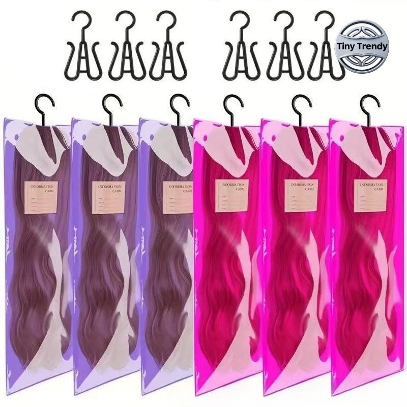 Трансграничный парик ПВХ пылезащитный мешок цветной чулок капюшон мешок для хранения парик пылезащитный мешок