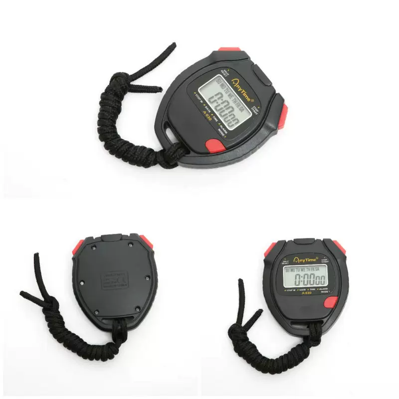 电子计时器裁判码表 运动码表单道秒表 田径训练学生裁判电子秒表