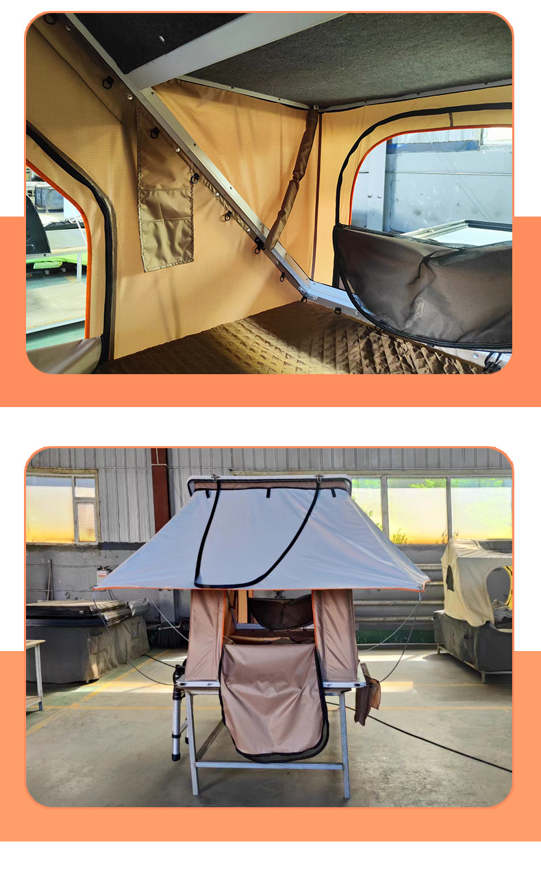 Car Roof Tent Bed Sunroof Outdoor Suv Sedan Vehicle-Mounted Waterproof Camping Rv Off-Road Rainproof Portable
