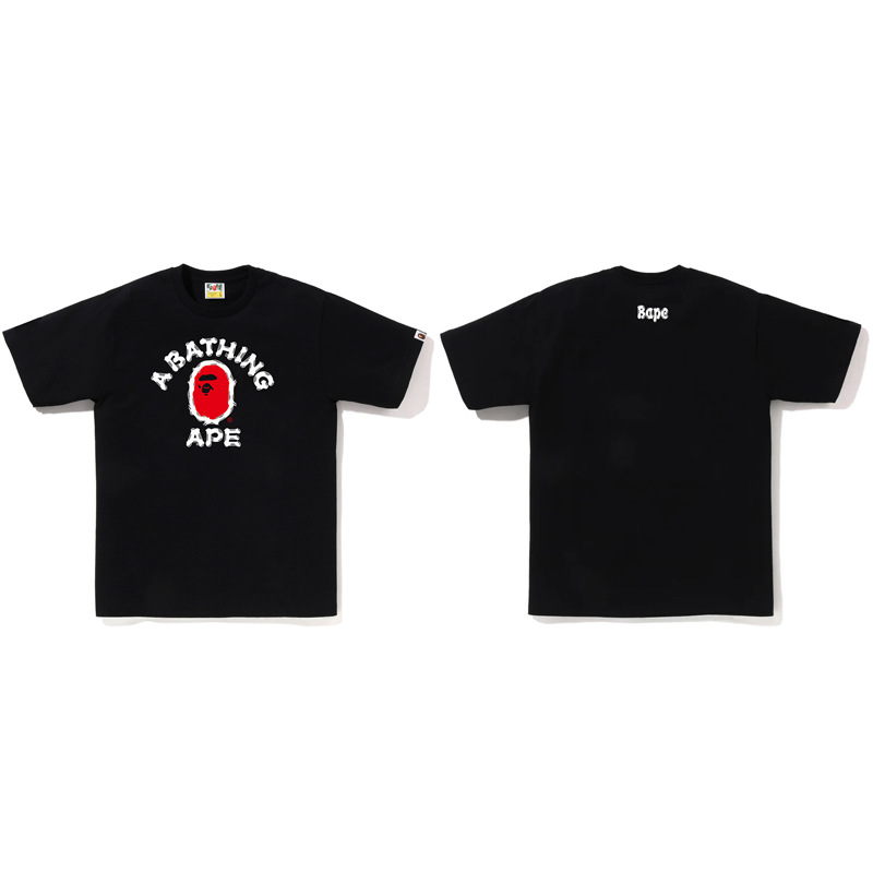 クロスボーダー卸売潮ブランド BAPE エイプヘッド半袖シャークトップ T シャツ供給 240 グラム半袖