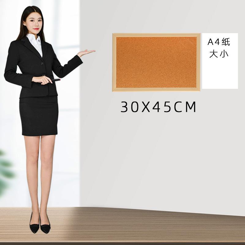 30*45cm 소나무 프레임 코르크 보드 + 선물 가방