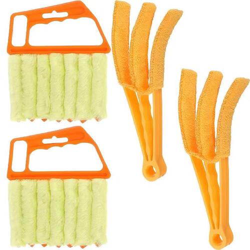 Shutter cleaning tool cleaning brush air conditioner air outlet dust removal brush gap cleaner removable washable
