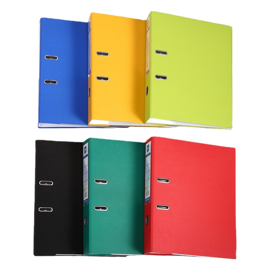 Carpeta de archivos A4 de dos pulgadas y tres pulgadas, carpeta de papelería para suministros de oficina, carpeta de datos de dos orificios