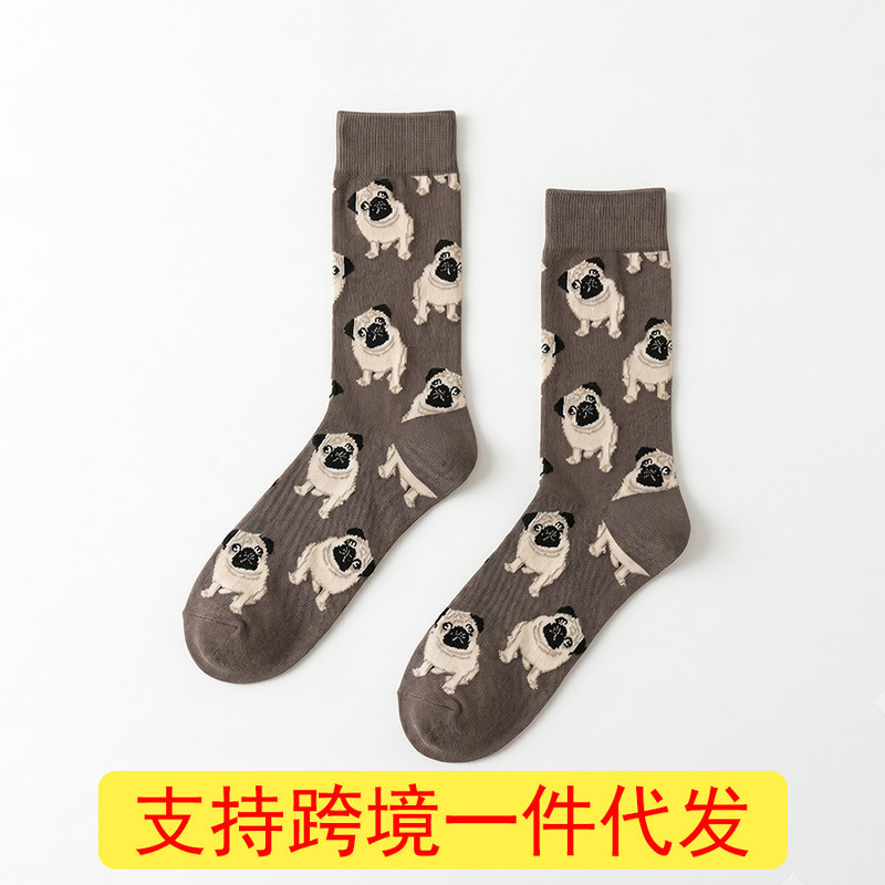 Unisex Fashion Cartoon Socks Cross-Border Mid-Calf Men's Socks Foreign Trade Multi-Pattern Personalized Trendy Socks Wholesale Unisex Fashion Cartoon Socks Cross-Border Mid-Calf Men's Socks Foreign Trade Multi-Pattern Personalized Trendy Socks Wholesale