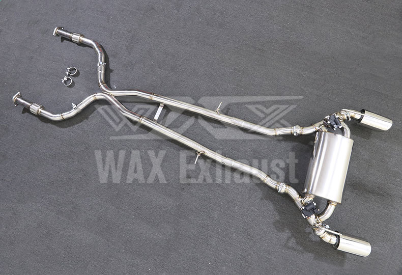 Cross-Border Applicable Stainless Steel Valve Mid-Tail Section Exhaust Pipe for Nissan 370Z 2009-2020