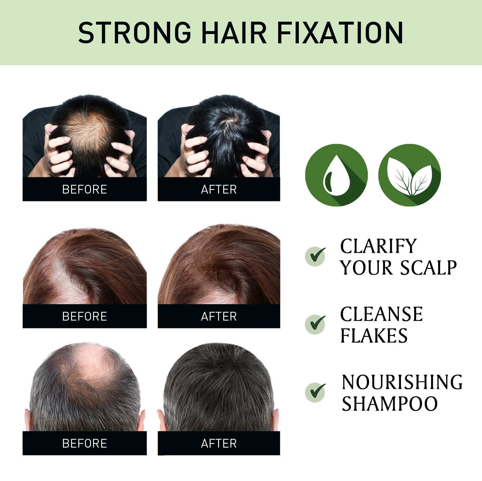 EELHOE Oi per idratazione profonda, riparazione delle radici, fissaggio della furia secca, cura dei capelli densi e danneggiati_voghion.com