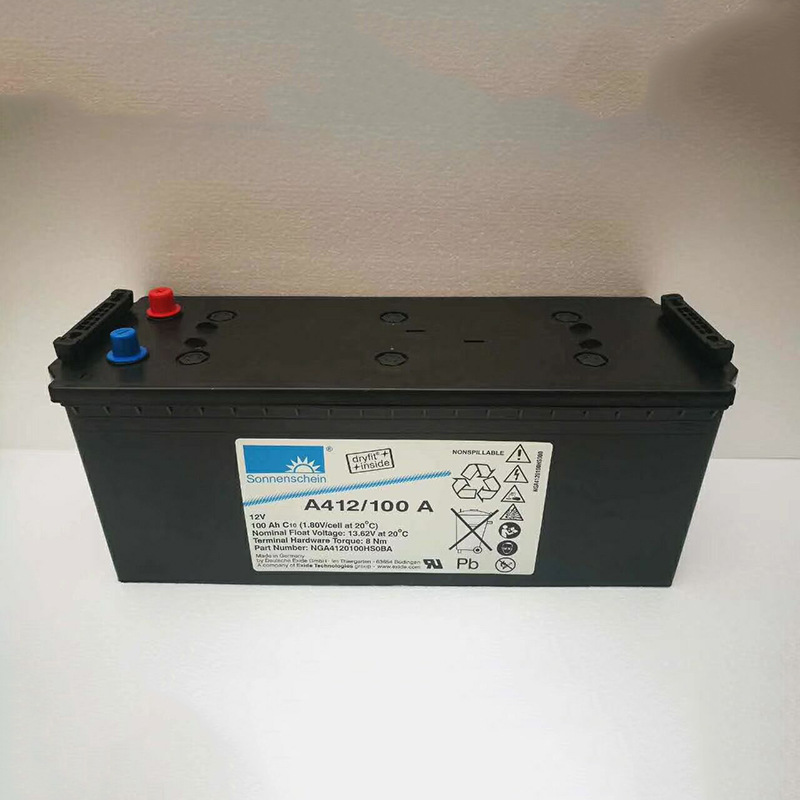 德国阳光蓄电池A412/100A胶体电池12v100ah网络机房直流屏ups