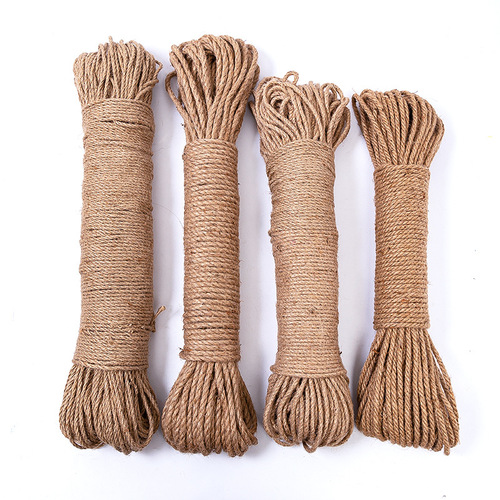 Jute rope twine rope handmade diy color material rope kindergarten environment decoration bundle retro thick hemp rope