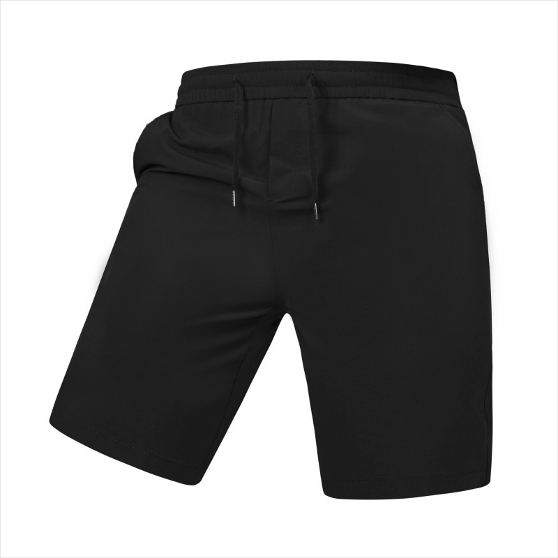 Cross-Border New Ice Silk Quick-Drying Shorts Men's Summer Outer Wear Thin Loose Sports Running Casual Five-Point Pants