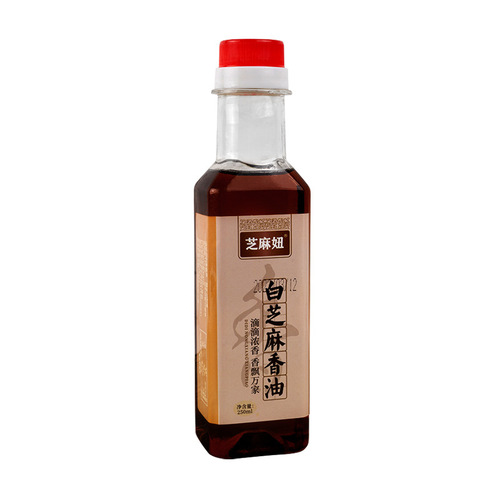 Black sesame oil, small ground sesame oil, sesame oil, self-pressed by farmers, Henan specialty, household and commercial manufacturers, on behalf of