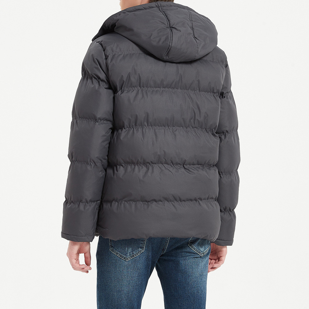 Men's Puffer Jacket Waterproof Thickened Winter Coat For Men_voghion.com