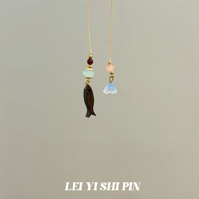 [Mel Peach Oolong] nuevo diseño de cuentas dulces nicho hermosa cadena de teléfonos móviles de cuentas de alta gama cadena de teléfonos móviles