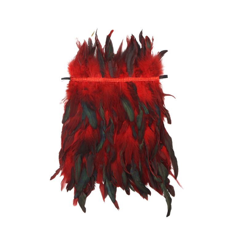 Ventas transfronterizas chale de encaje estilo gótico plumas escenario desfile de juegos de rol accesorios de fiesta