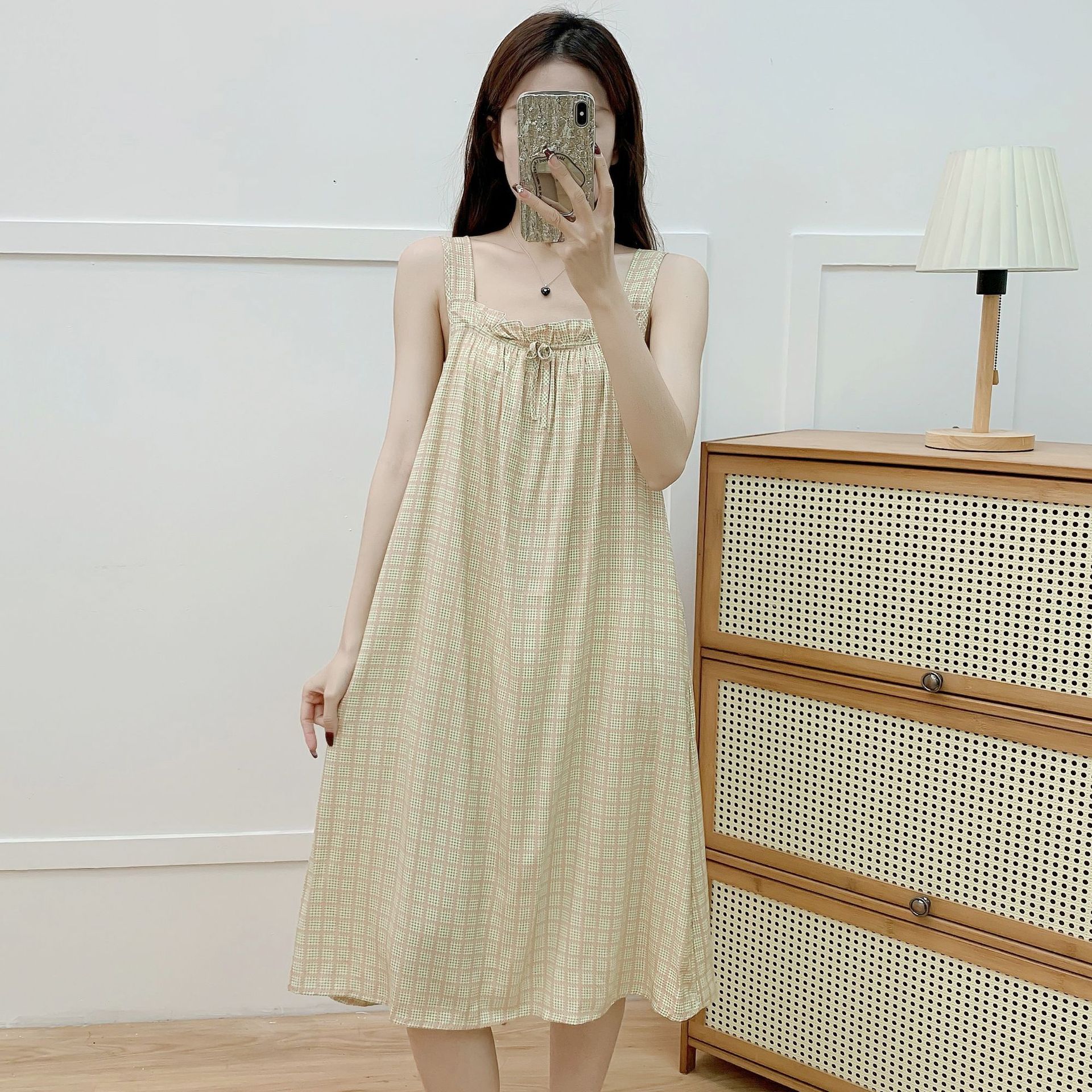 노란색과 녹색 격자