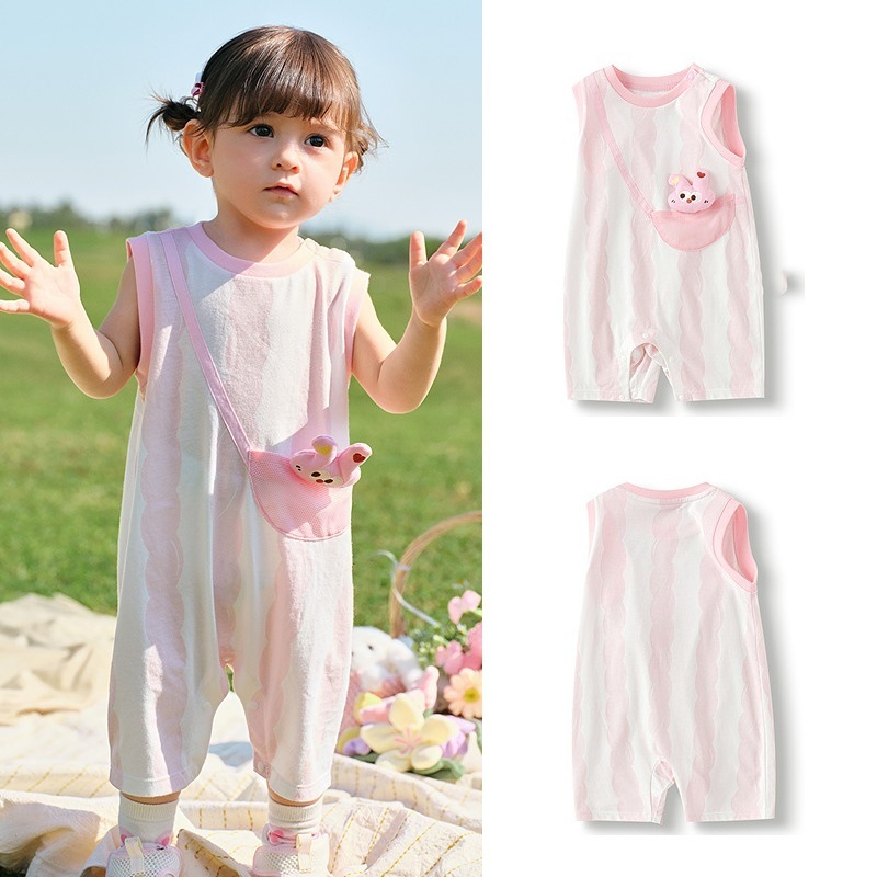 乳幼児の赤ちゃんのワンピースの純綿の女性の夏の薄いタイプの家庭服の夏の綿の家庭服|undefined