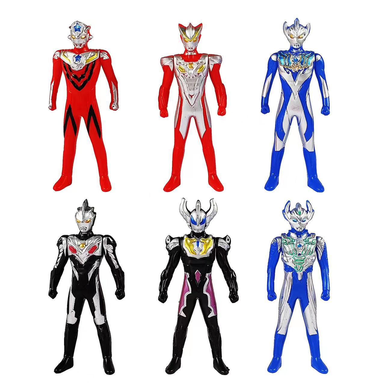 Monstruo Superman decoración de pastel adorno niño niño cumpleaños dibujos animados héroe acero dragón vestido plug-in