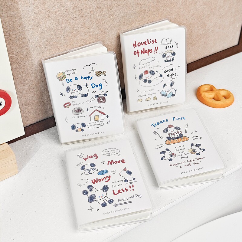 First-Class Bread-Shaped Puppy A7 Plastic Cover Mini Portable Notebook Student Homework Notebook Lined Notebook High Aesthetic Value First-Class Bread-Shaped Puppy A7 Plastic Cover Mini Portable Notebook Student Homework Notebook Lined Notebook High Aesthetic Value