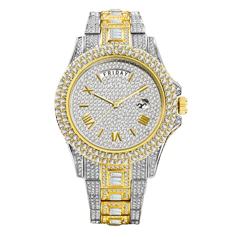 Diamond Watches Men's Watches Hip Hop Watches Quartz Watches Hip Hop Watch Men