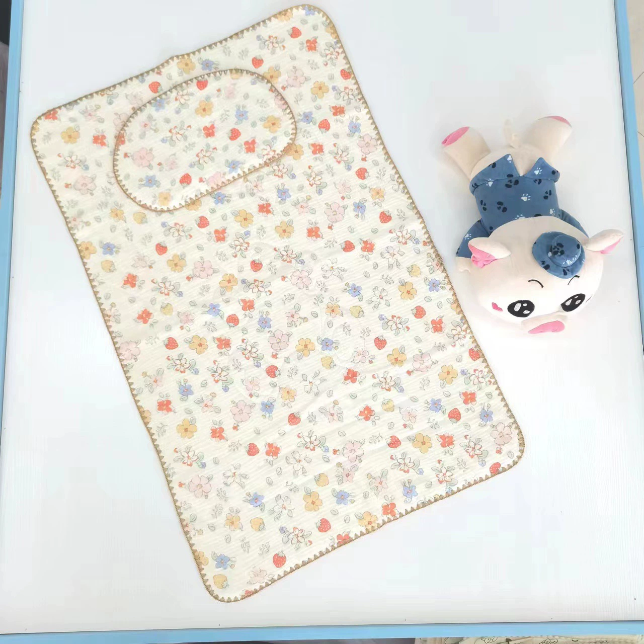 Детский дышащий матрас, комплект, мультфильм охлаждающий коврик