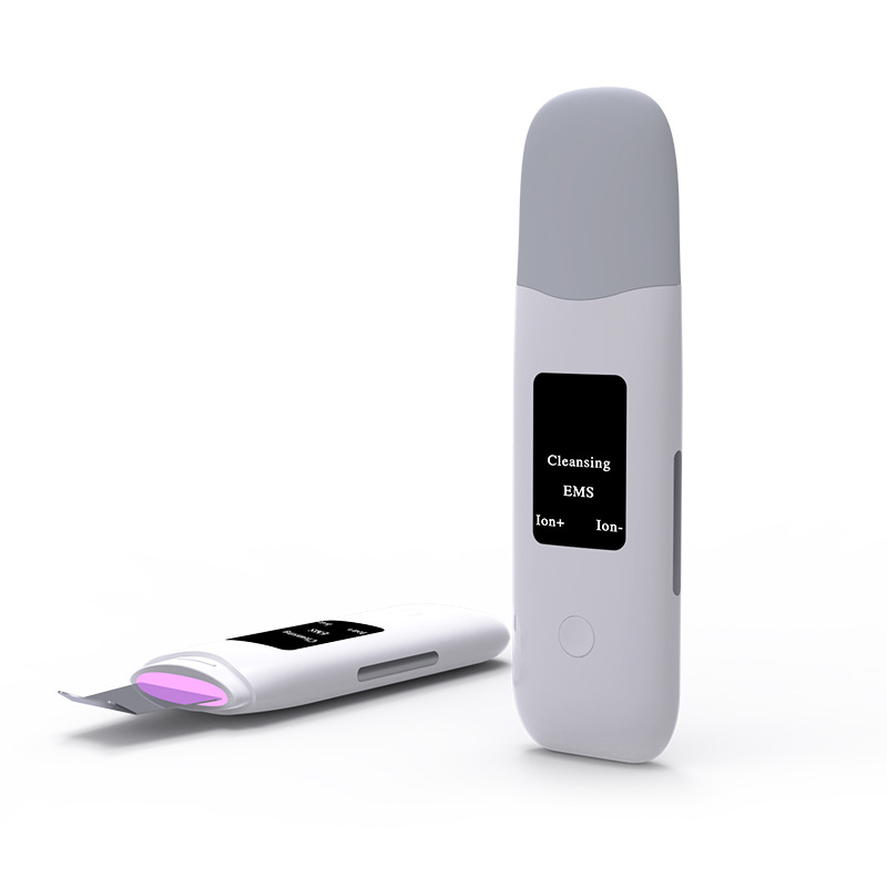 Raspador ultrasónico de belleza para la piel, para eliminar la piel muerta y los puntos negros, limpieza profunda de poros, succión y extracción, dispositivo de limpieza facial recargable para el hogar.