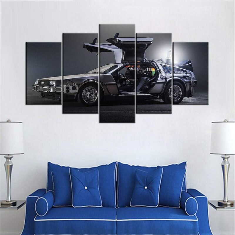 5 Pieces Luxury Canvas Sports Car Poster Supercar Exotic Luxury Modern Wall Art Decoration 5 Pieces Luxury Canvas Sports Car Poster Supercar Exotic Luxury Modern Wall Art Decoration