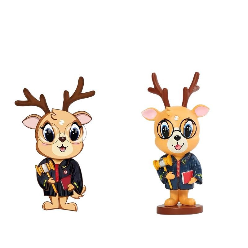 Muñecas de dibujos animados hechas a mano muñecas tridimensionales PVC muñecas de goma blanda llavero caja ciega muñeca fábrica personalizada muñeca image 6