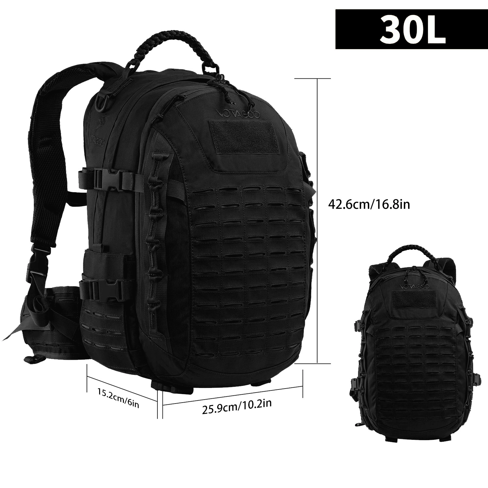 Mochila táctica Dragon Egg 3ª generación con diseño de camuflaje