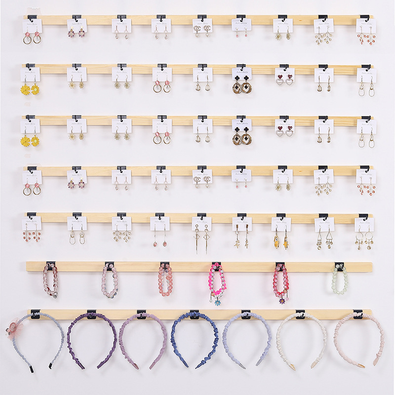Jewelry Display Rack Wall Hanging Earrings Ear Studs Hair Clip Rack Wear Nail Art Rack Hair Band Socks Display Rack