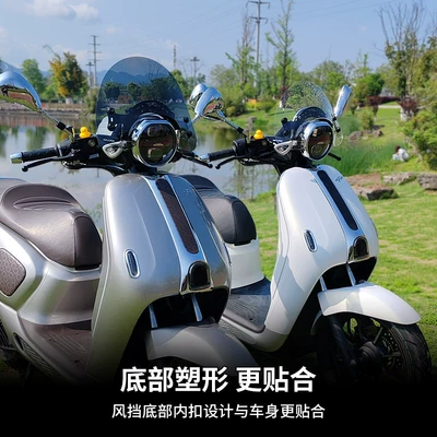 Motorcycle front windshield – front windshields