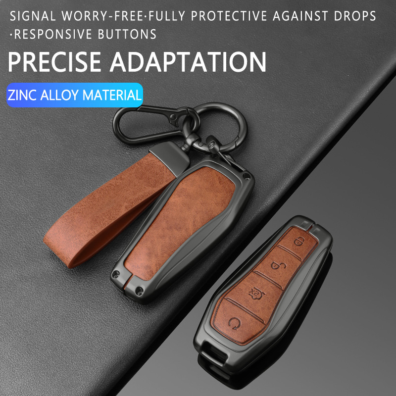 Byd Key Case for Seagull, Dolphin, Han Ev, Song Plus, Qin L, Tang Dmi, Seal 06, Sea Lion 05, High-End Car Key Holder for Women