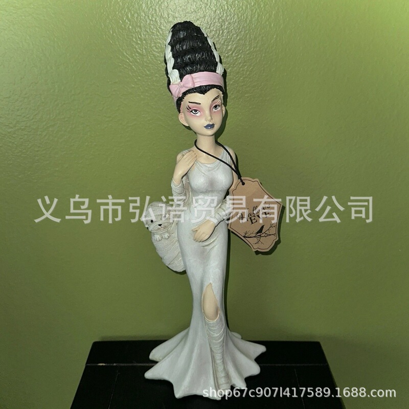 跨境创意万圣节装饰南瓜猫咪节日氛围场景派对桌面装饰摆件|undefined