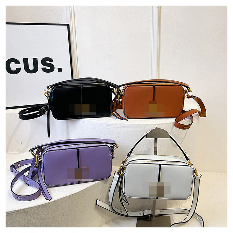 Bolso de hombro transfronterizo para mujer nueva tendencia moda diseño de nicho pequeño bolso cuadrado casual de cadena de todo fósforo bolso de mensajero de viaje