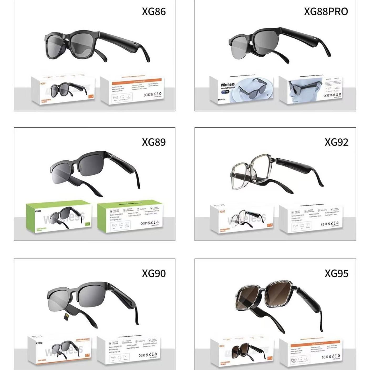 Cross-Border F01 02 New Model Ai Smart Glasses Bluetooth Photo and Video Recording Translation Call Sunglasses Camera 2026 Factory