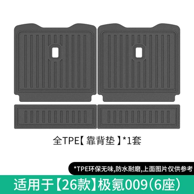 and Trunk Mats, Modelə uyğun ayaqaltı - 26-models-of-zekrypton-009-seat-back-cushions-six-seats-w260700895