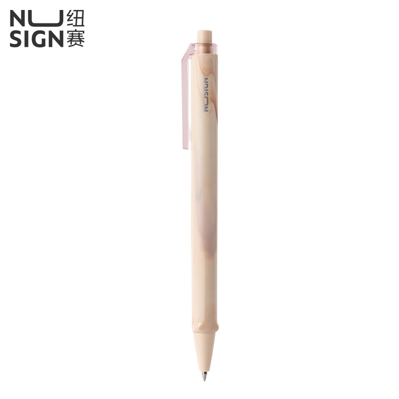 NS557C Business Press Neutral Pluma de fluido natural de 0,5 mm con bala de secado rápido