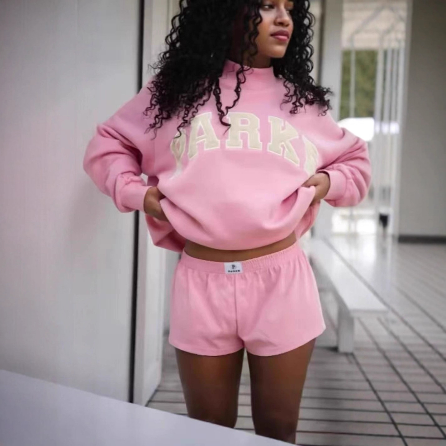 Cross-Border 2024 Autumn and Winter New Fashion Casual Style Velvet Sweater Women's Thick Half Turtleneck Loose Women's Sweatshirt