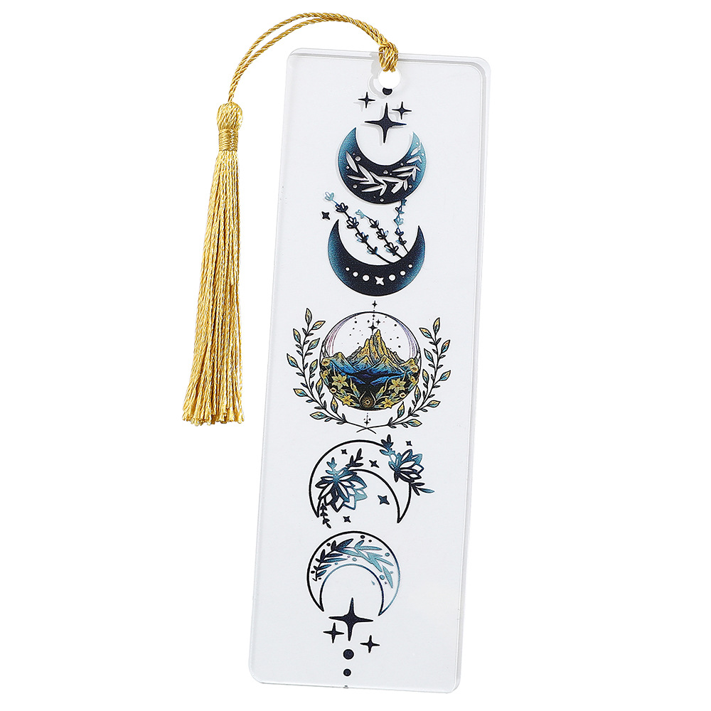 Creative Acotar Merchandise Acrylic Bookmark Pendant Hook Ornament New Novel Reading Decor