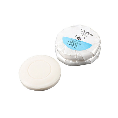 Factory direct supply brand hotel soap wholesale, one-time hotel soap, boutique inn small round soap wholesale