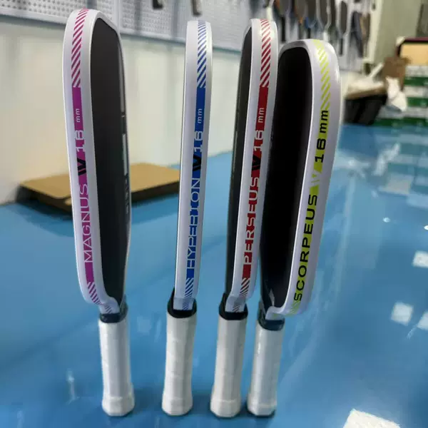 Ben Johns Perseus Pro IV 16mm 14mm Pickleball Paddle Pick Rack