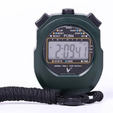 Genuine Stopwatch Tianfu Pc894 Single Row 2-Track Sports Track and Field Running Professional Referee Digital Timer