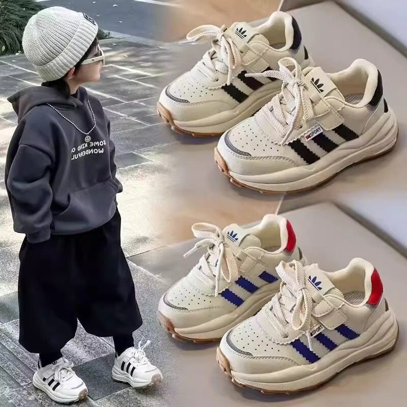 儿童板鞋2025春秋新款时尚女童鞋小白鞋男童软底运动鞋宝宝休闲鞋|undefined