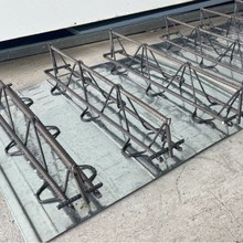江门钢筋桁架楼承板M型镀锌底板钢结构楼板双折边桁架楼承板