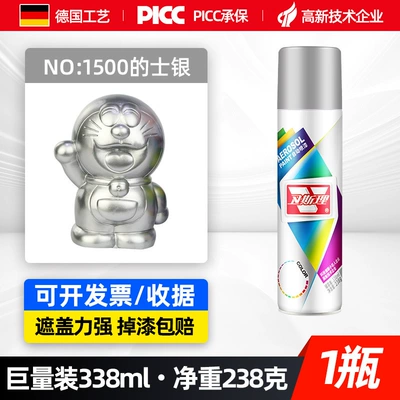 Avtomobil boyası: Wesley Self-Painting Car Modification Black and - taxi-silver338ml-spray-paint