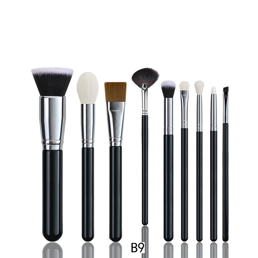 Zonia 20 piezas/15 piezas/30 piezas/42 piezas/24 piezas juego de pinceles de maquillaje cepillo de polvo suelto de pelo de animal venta directa transfronteriza