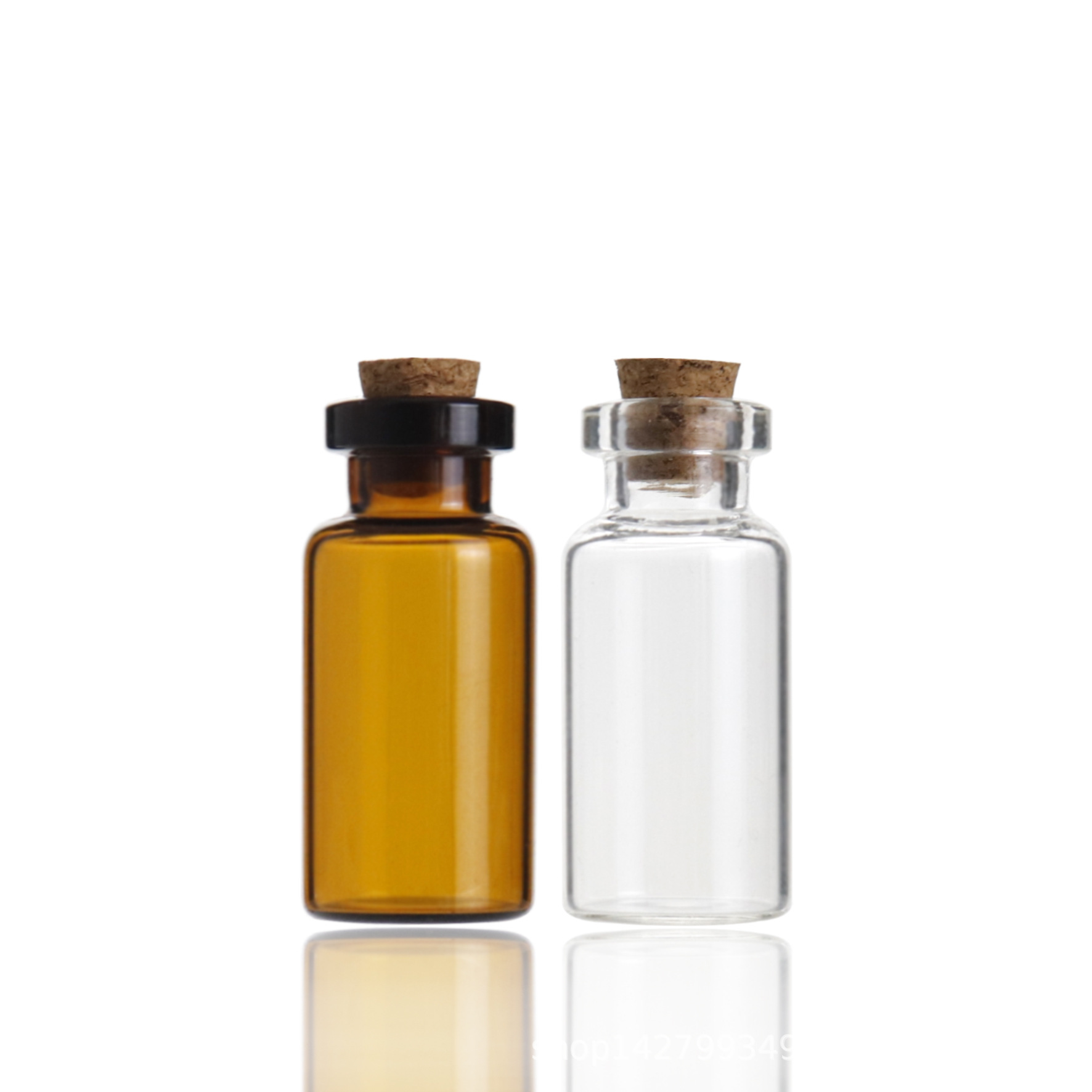 现货玻璃瓶 3ml（16*35）木塞瓶 冻干粉末瓶 漂流瓶 3ML迷你瓶