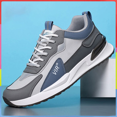 2024 Spring New Casual Leather Surface Sports Shoes Fashion Shoes Soft Sole Driving Shoes Travel Shoes Anti-Slip Men's Shoes