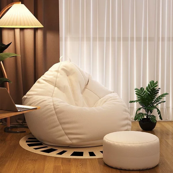 Lazy sofa leisure beanbag chair, suitable for lying down and sleeping, popular model for reception, reclining chair for company employees' lunch break